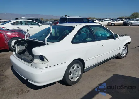 1999 Honda Civic Ex from USA, damaged, VIN 1HGEJ8247XL032861